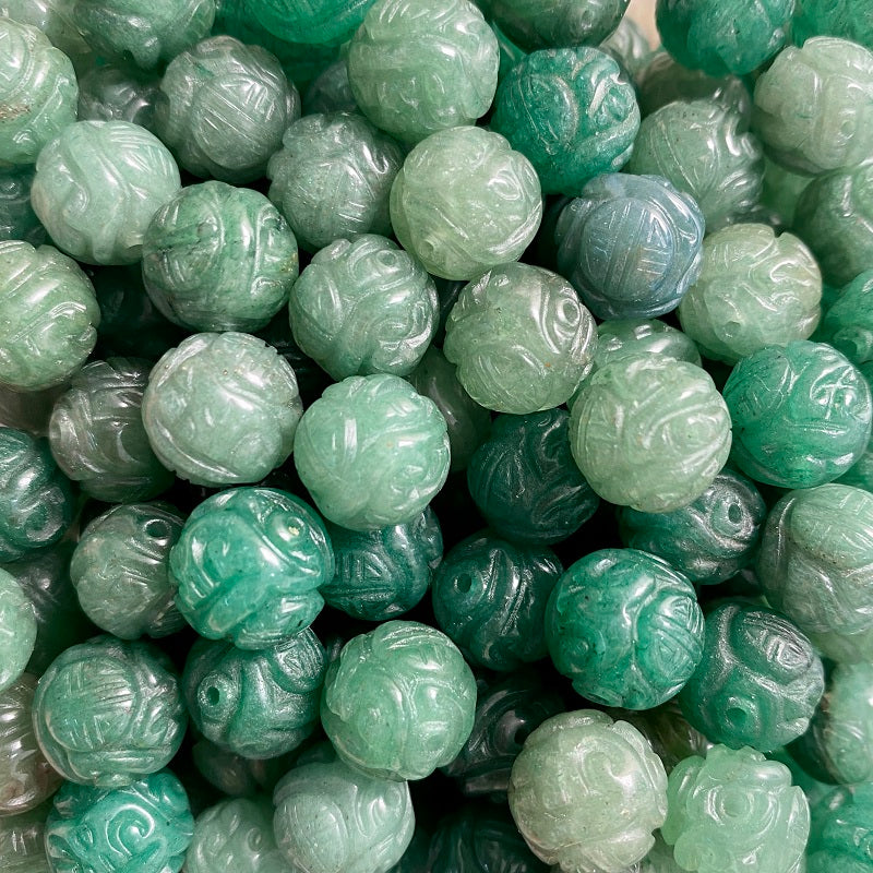 Shasha Live!【Dragon Ball】Crystal Carved Beads Bowl (By Pieces)丨Spacers String as Freebies
