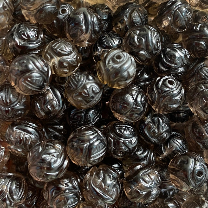 Shasha Live!【Dragon Ball】Crystal Carved Beads Bowl (By Pieces)丨Spacers String as Freebies