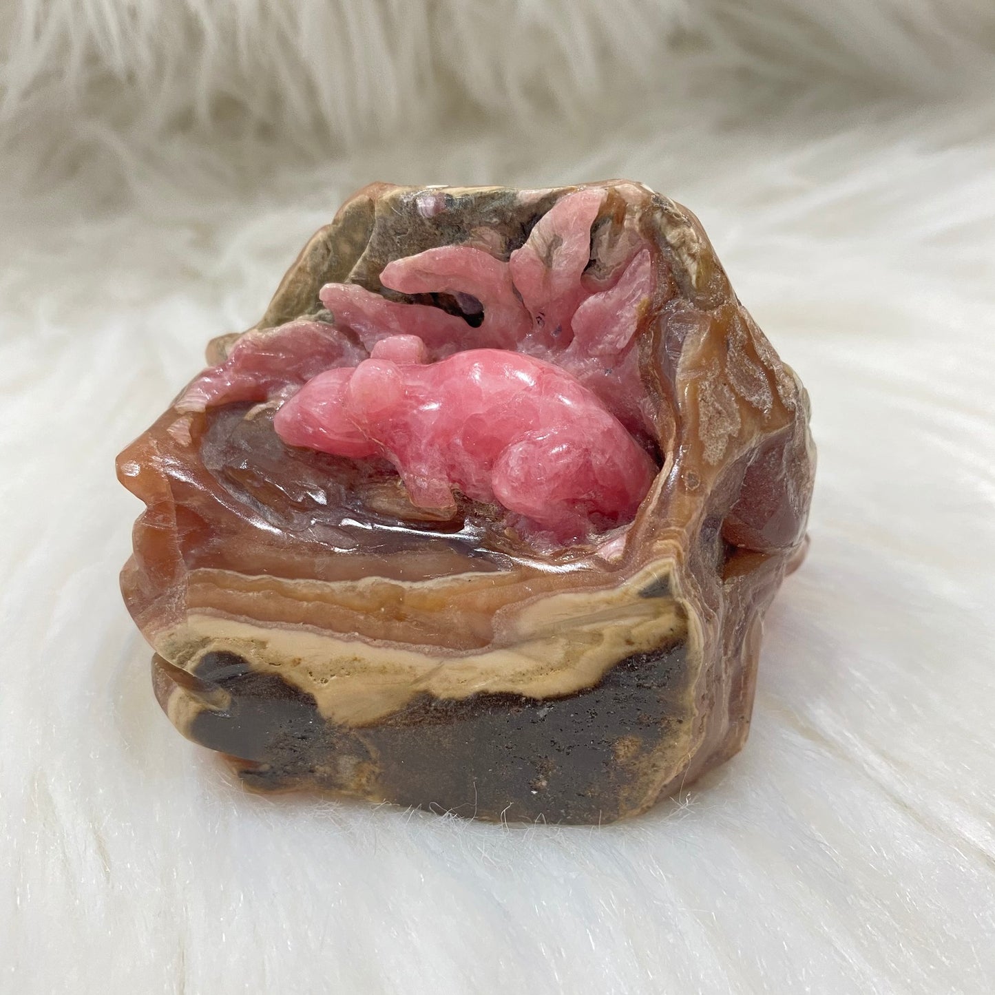 ANTHONY LIVE!-Limited Edition Rhodochrosite Figurines