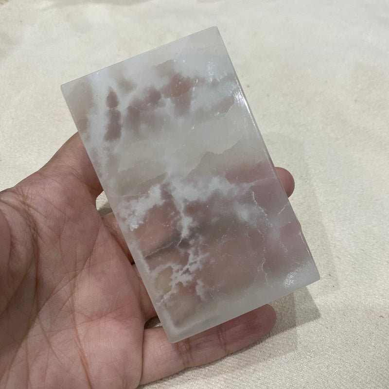 Anthony Live! Stands For Carvings -Golden Marble -Selenite