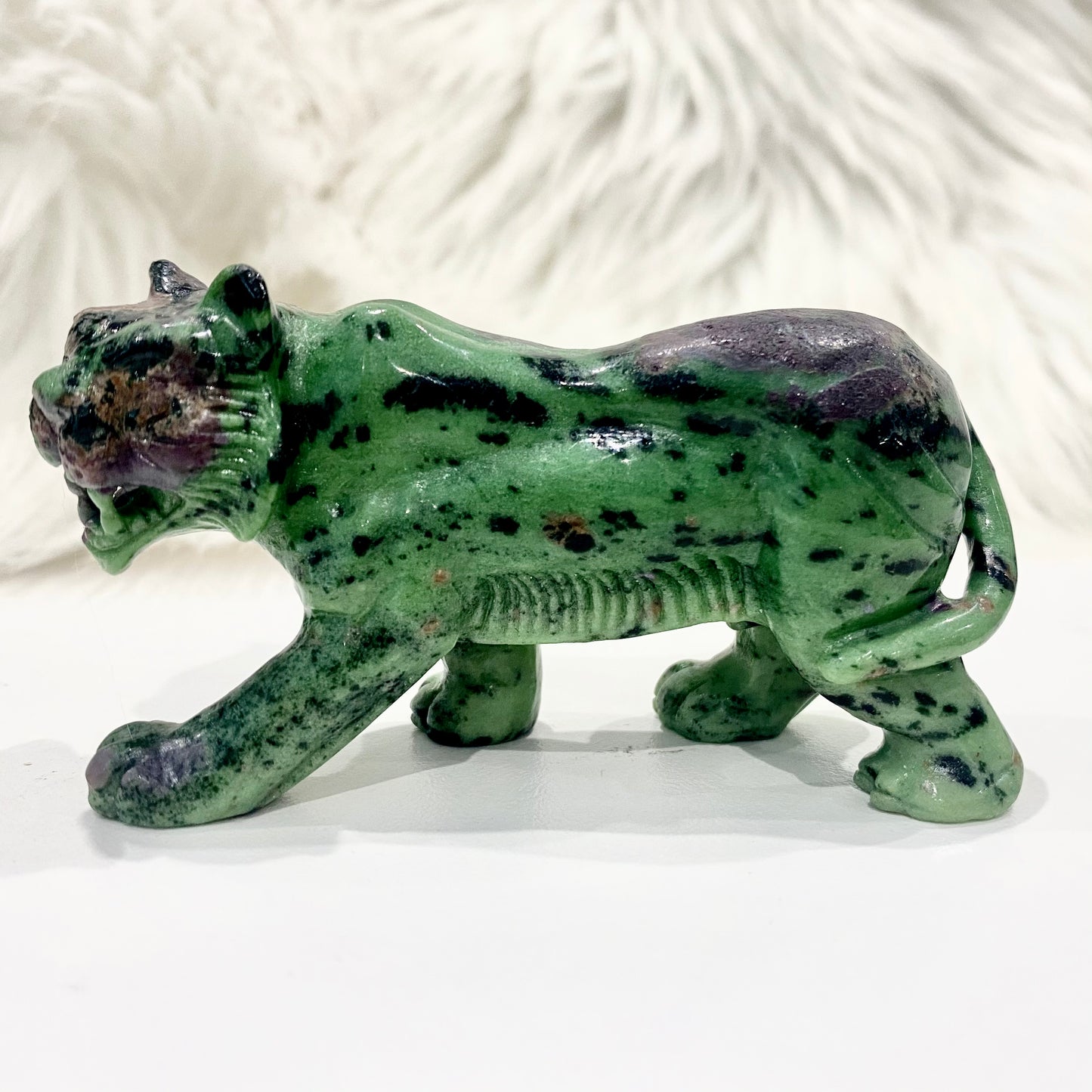ANTHONY LIVE!- 3 Inch Treasure Ruby In Zoisite Figurine