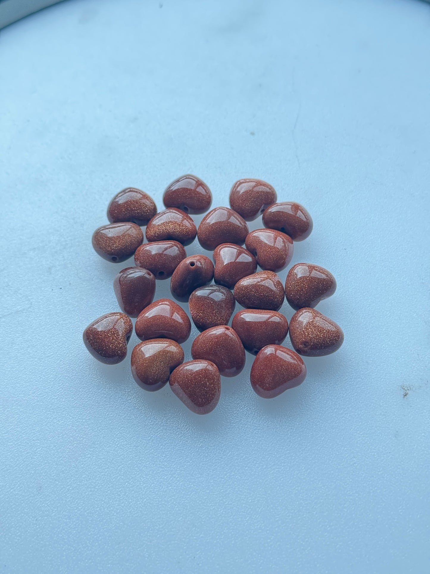 HONG KONG SHOWROOM STOCK CLEARANCE (Heart,Top to Bottom Hole)