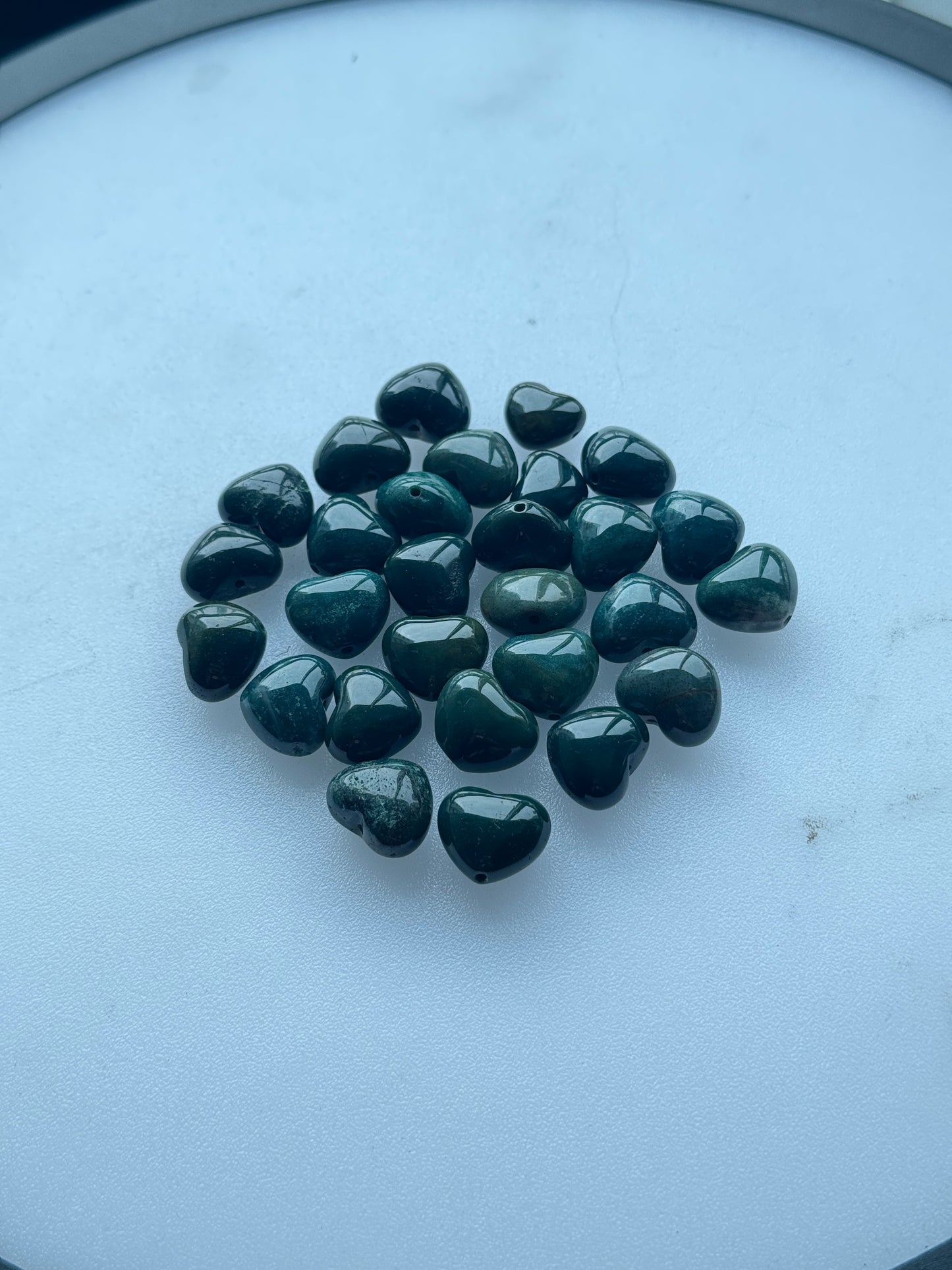 HONG KONG SHOWROOM STOCK CLEARANCE (Heart,Top to Bottom Hole)
