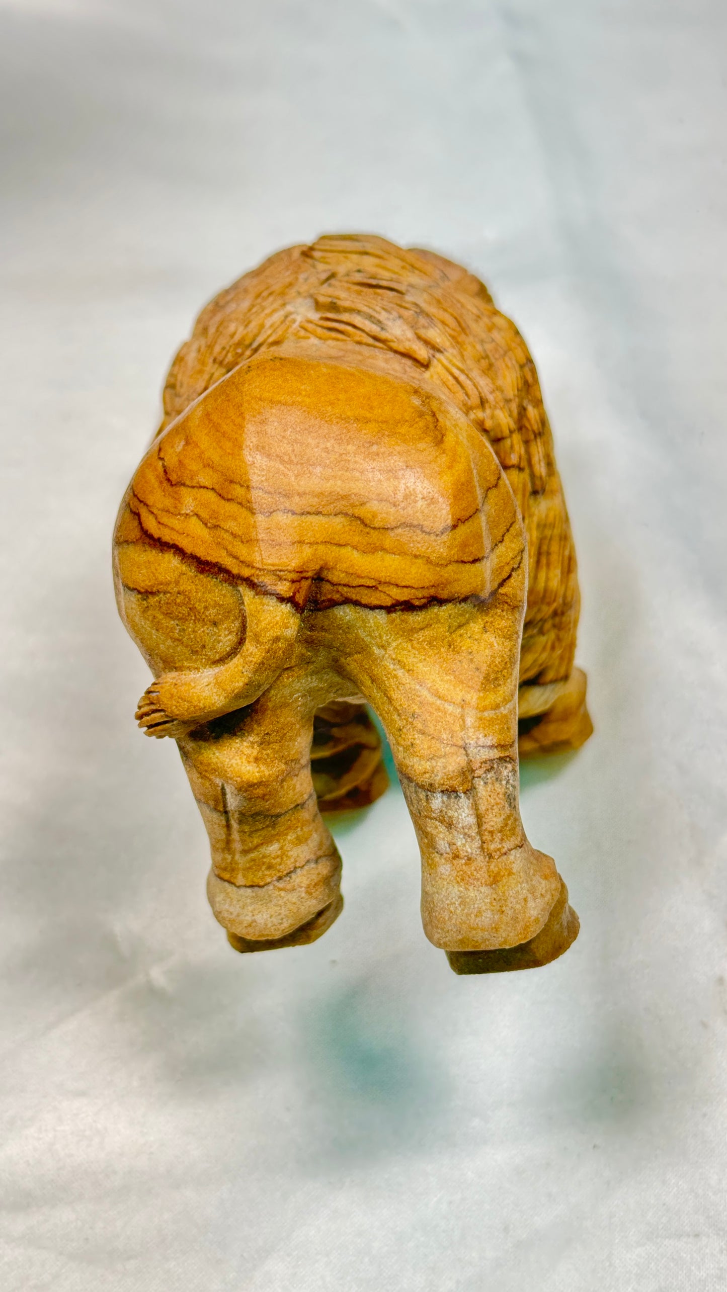 Gemstone Bufflo - Picture Jasper (Matt)