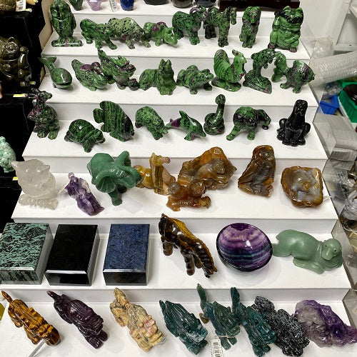 Anthony Live! BIG SALE Buy 1 US$99.99 Ruby in Zoisite Carving, Get 1 US$69.99 Carving & 1 Gift For FREE!