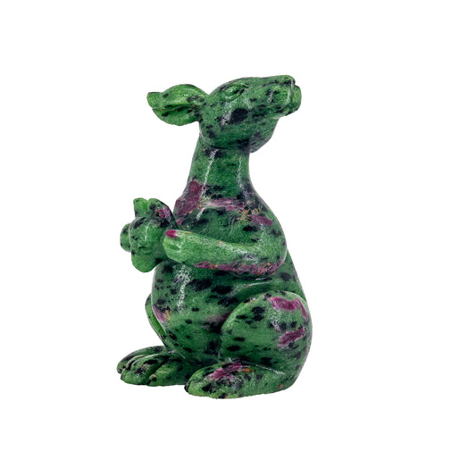 ANTHONY LIVE!- 3 Inch Treasure Ruby In Zoisite Figurine