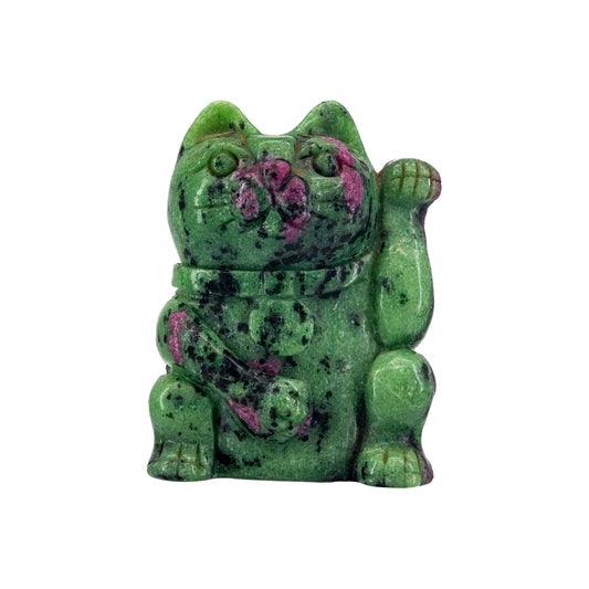 ANTHONY LIVE!- 3 Inch Treasure Ruby In Zoisite Figurine