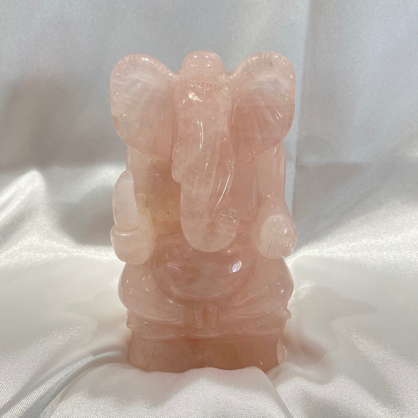 ANTHONY LIVE!-Mascot 4 Inch Gemstone Hand Carved Elephant Figurine